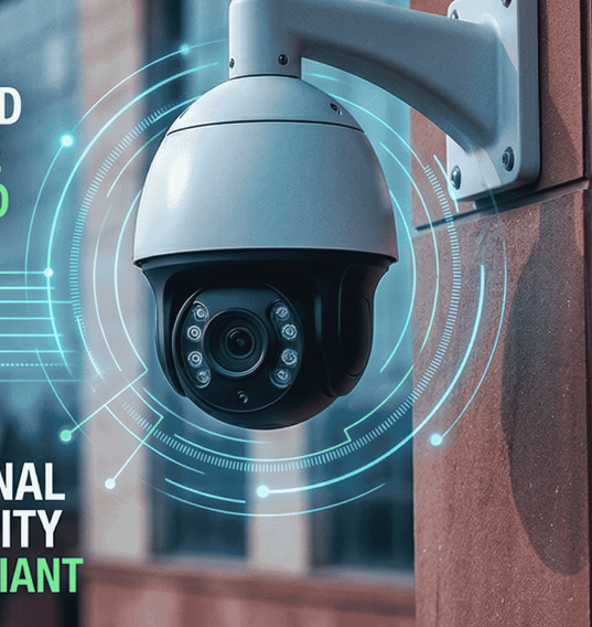 Security camera close-up